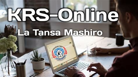 Tutorial Krs Online La Tansa Mashiro Youtube