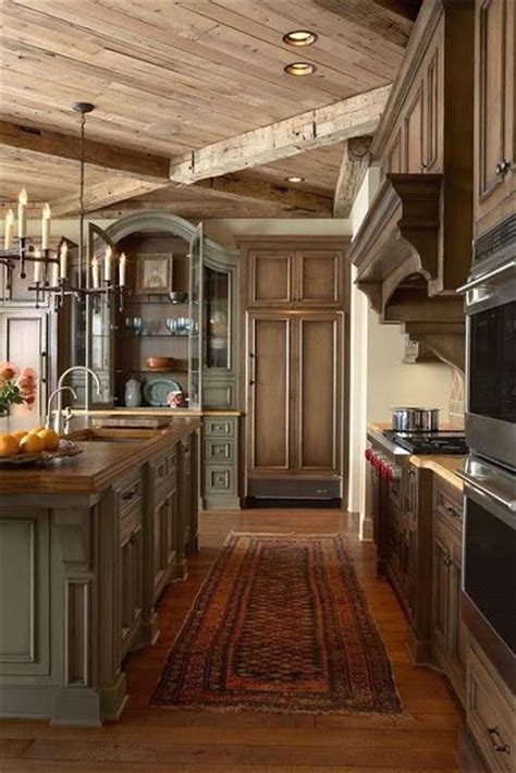 Meanwhile In My Pinterest Kitchen 40 Pics Rustic Kitchen Design
