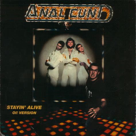 Anal Cunt Stayin Alive Oi Version 1994 Orange Vinyl Discogs