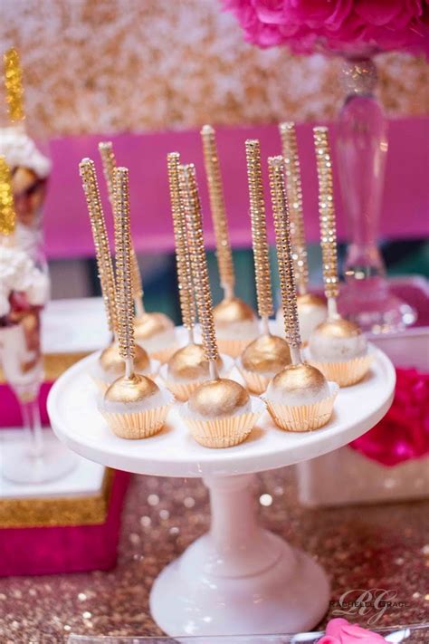 Other 3rd birthday party ideas. Diva Pink & Gold 40th Birthday Party