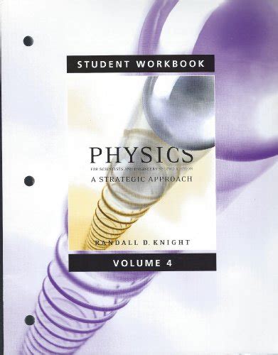 Student Workbook For Physics For Scientists And Engineers A Strategic