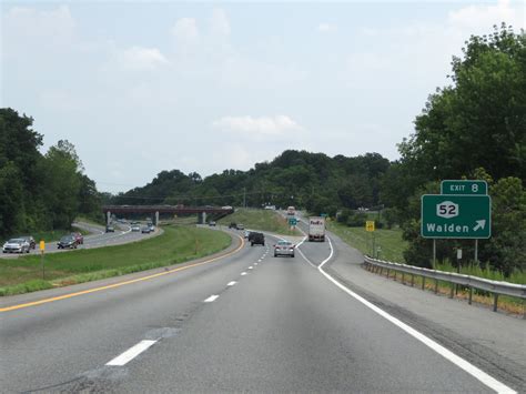 New York Interstate 84 Eastbound Cross Country Roads