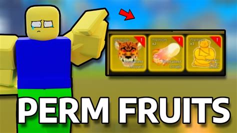 Permanent Fruit Blox Fruits Youtube