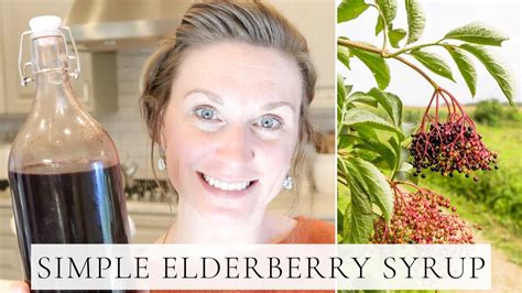 How To Make Organic Elderberry Syrup Immune Boosting Elderberry Recipe Natural Immune