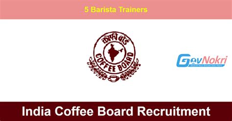 India Coffee Board Recruitment 2023 Apply Online Latest Jobs Notification