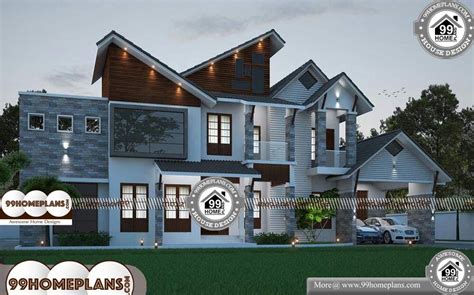 Amazing House Plans With Double Storey Homes Designs Collections