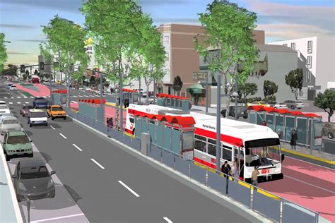 Geary Corridor Bus Rapid Transit Animation Youtube