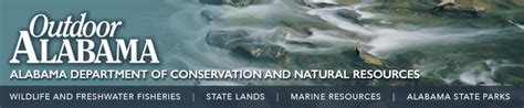 Alabama Department Of Conservation And Natural Resources