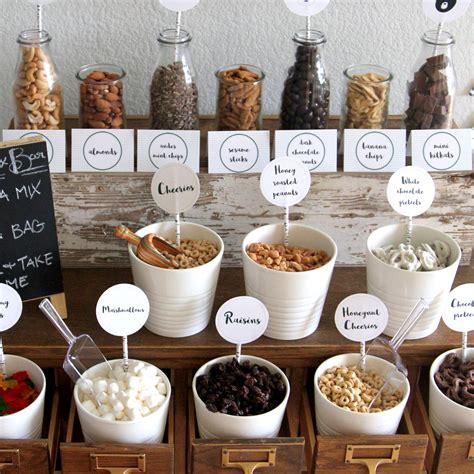 The Best Ingredients For A Trail Mix Bar