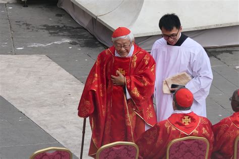 Cardinal Zen Meets Pope Francis Prays At Benedict Xvis Tomb National