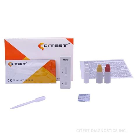 Citest Mono Rapid Test Kit Infectious Mononucleosis Heterophile