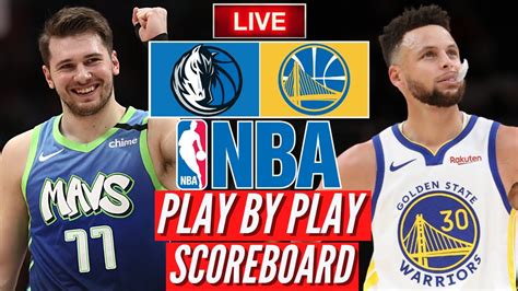 Mavericks Warriors Nba Live On Score Board Streaming Today April