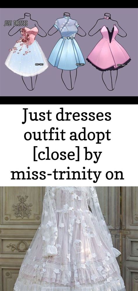 Just Dresses Outfit Adopt Close By Miss Trinity On Deviantart Dress