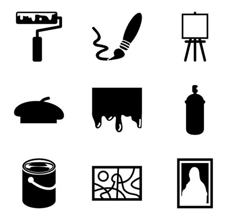 Art Icon Vector 334194 Free Icons Library