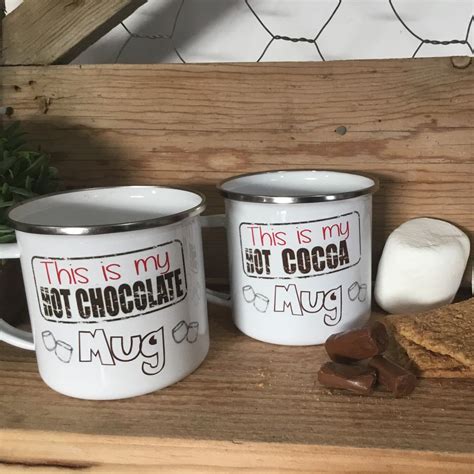 Hot Chocolate Or Hot Cocoa Camp Mugs Hot Chocolate Mug Polar Express