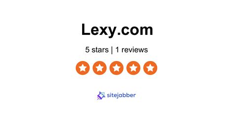 Lexy Reviews 1 Review Of Sitejabber