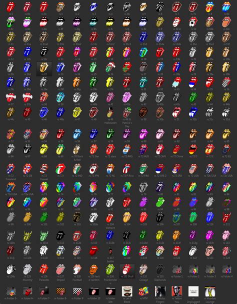 Free shipping on orders over $25 shipped by amazon. Rolling Stones Tongue Icons by vippe1 on DeviantArt