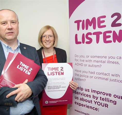 Sharing On Behalf Of Northants Police And Crime Commissioner A New Time2listen Initiative Has