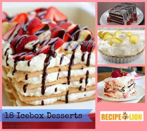 Icebox Desserts The Coolest Treats We Know Recipechatter
