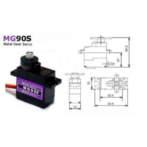 MG995 MG996r SG90 MG90s S3003 Metal Plastic Gear Micro Servo Motor