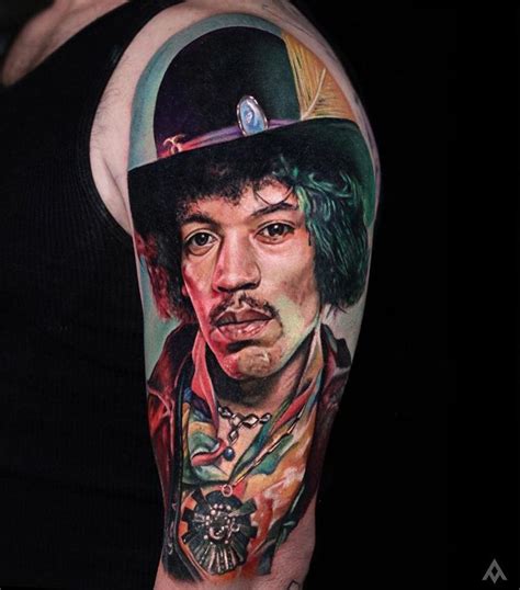 Jimi Hendrix Tattoo Jimi Hendrix Music Tattoos Jimi Hendrix Tattoo