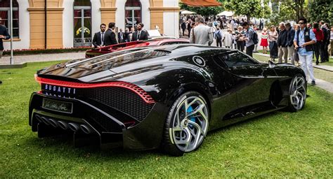 Bugatti La Voiture Noire Engine