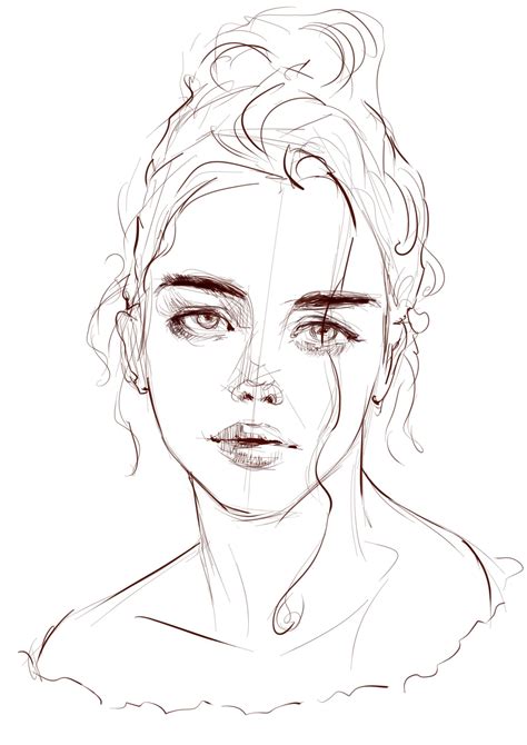 Face Drawing References Drawing Image