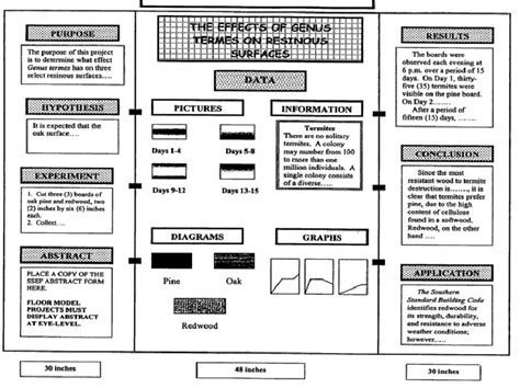 It usually predicts a relationship between two or more variables. format science display board | Display Rules & Items That ...