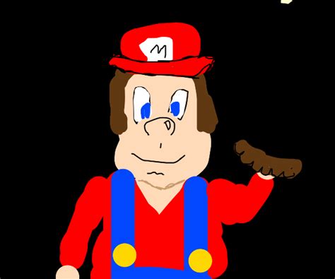 Mario Without A Mustache Drawception