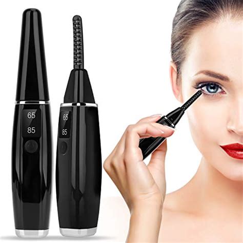 heated eyelash curler electric eyelash curler【2020 newest】mini usb rechargeable eyelash curler