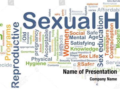 Sexual Contraception Powerpoint Template Sexual Contraception