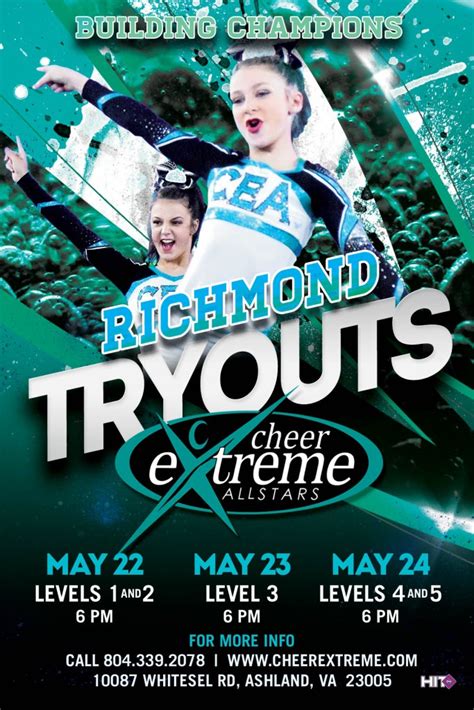 Tryout Info Cheer Extreme Allstars