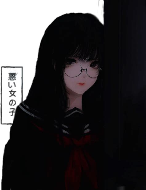 Koreangirl Asian Kawaii Anime Girl Sticker By Melimeli