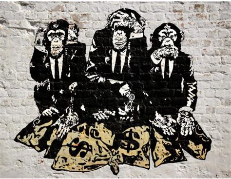 Banksy Monkey Wallpaper