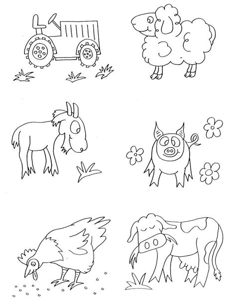 Free Printable Farm Animal Coloring Pages For Kids