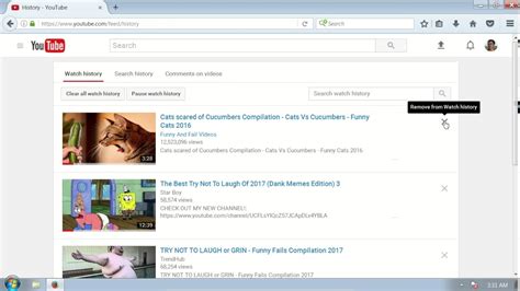 I know youtube stores this data because i can view my entire history (far more that 50 videos). How to clear youtube search/watch history - YouTube