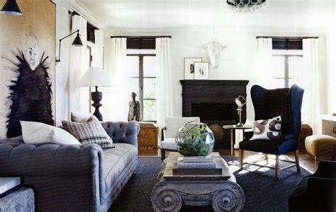 Welke interieurs inspireren om je huis nóg mooier te maken? elle decor - blue living room-edit | Casas