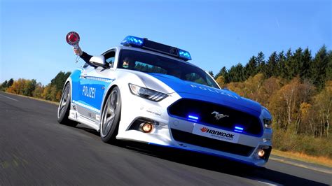 Ford Mustang Police Car Is Latest Tune It Safe Project In Germany