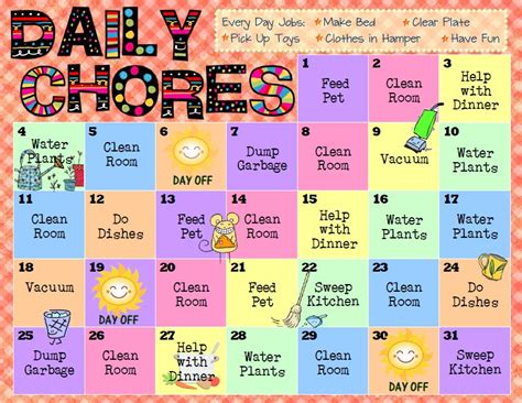 Criss Cross Applesauce Chore Charts For Kids