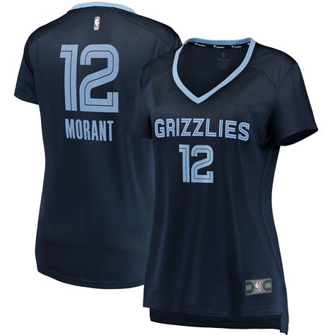 Ja Morant Memphis Grizzlies Fanatics Branded Womens 201920 Fast Break