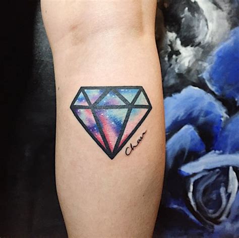100 Tatuagens De Diamantes E Os Seus Significados
