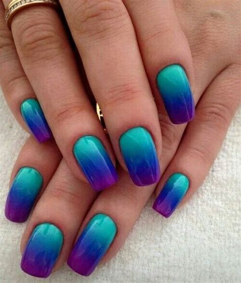 50 Romantic Ombre Nail Art Designs You Must Try In Summer In 2020 Ombre Nail Art Designs Cute