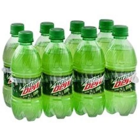 Mountain Dew 12 Ounce 8 Plastic Bottles