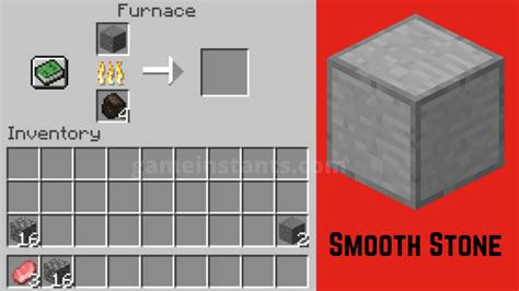 How To Get Smooth Stone In Minecraft Gameinstants