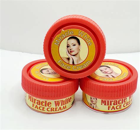 1x Miracle White Whitening Face Cream 10g Km Boutiques