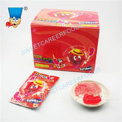 Magic Popping Candy With Foot Lollipop Candy Sweets