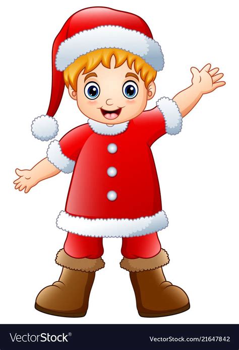 Santa Cartoon Cartoon Boy Dolls And Daydreams Christmas Crafts