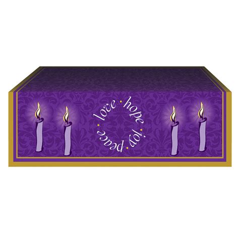 Advent Altar Frontal Cloth