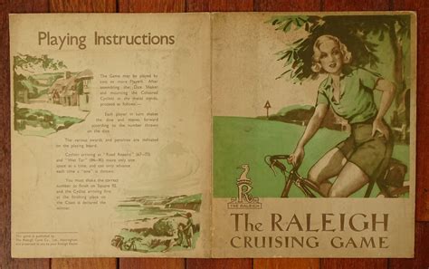 1930's The RALEIGH Cruising Game, England - tomsk3000