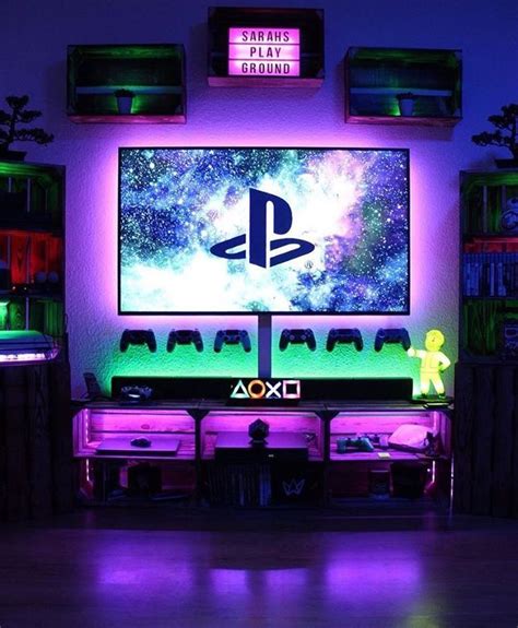 Playstation 4 1tb Console Video Game Rooms Video Game Room Design